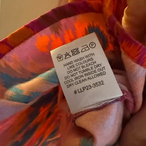 Love The Label Ruffled Sleeveless Top Small - Picture 4 of 4